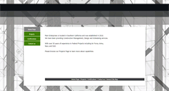 Desktop Screenshot of manienterprises.net
